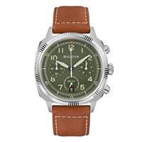 Armbanduhr Bulova Herr Military in Stahl 96B482